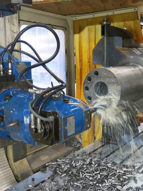 manufacturing components to rudder and propeller