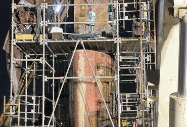 full scoop rudder repair