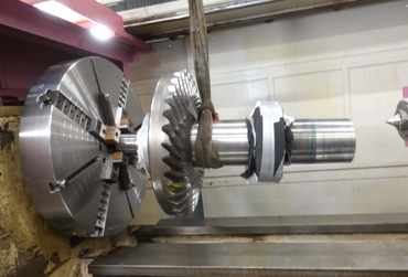Thruster pinion shaft repair.jpg