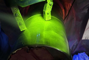 Testing for cracks