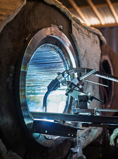 Portable welding equipment