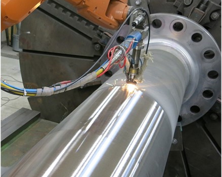 laser cladding med hvidmetal
