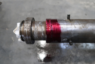 LPI of damaged shaft