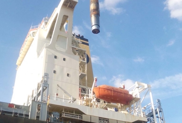 Rudder stock on the move.jpg