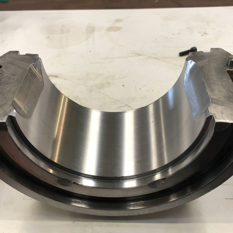 laser cladding med hvidmetal