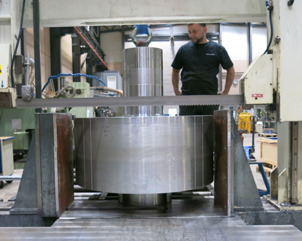 Material on stock with european certificate