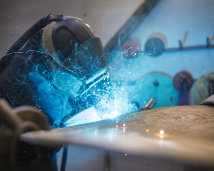 Opsvejsning af propeller blad