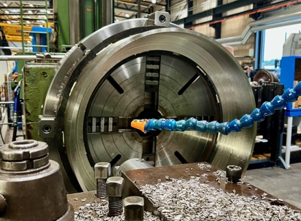 Machining a new liner for M/S Finlandia