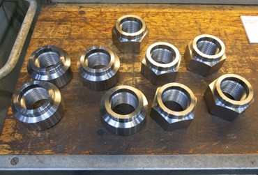 Reamer bolts and nuts