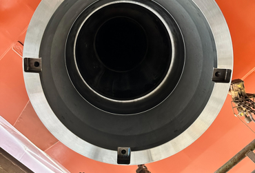 Portside rudder trunk repair