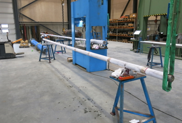 Shafts straightening